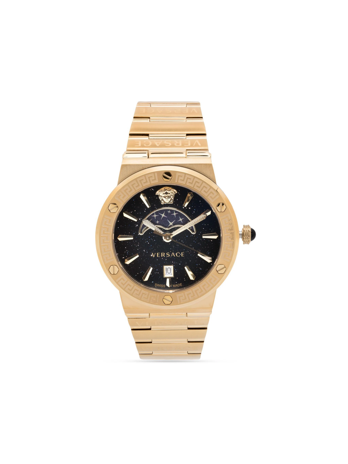 Greca Logo Moonphase 38mm - Watch, Gold