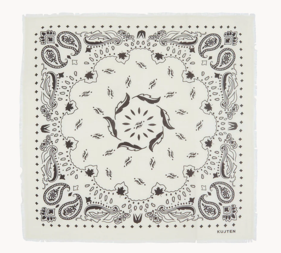 Large Bandana Hachiko Feather - Şal