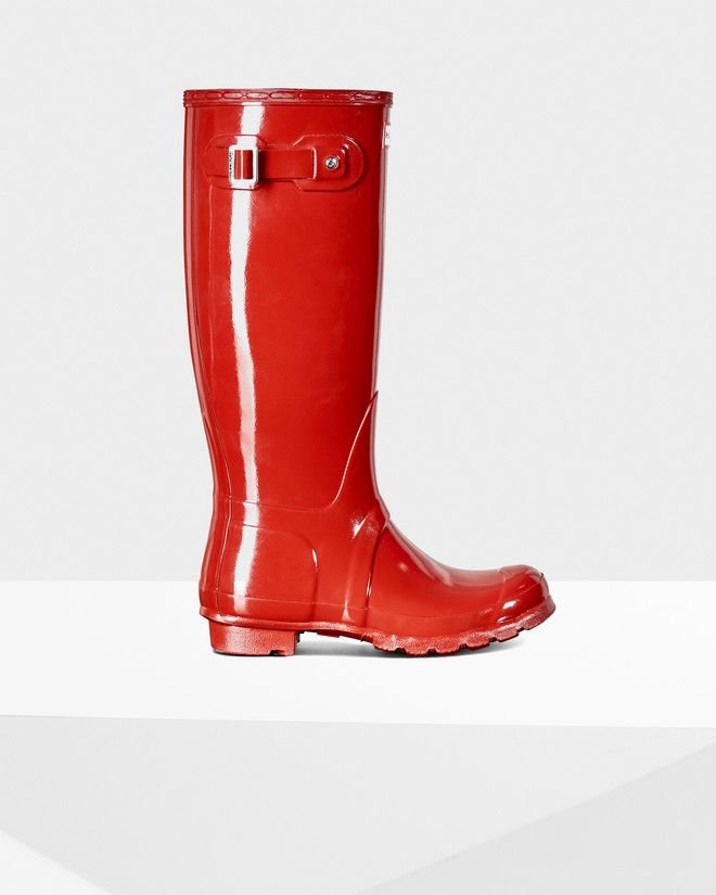Original Gloss Welly Boot - Shoes, Red