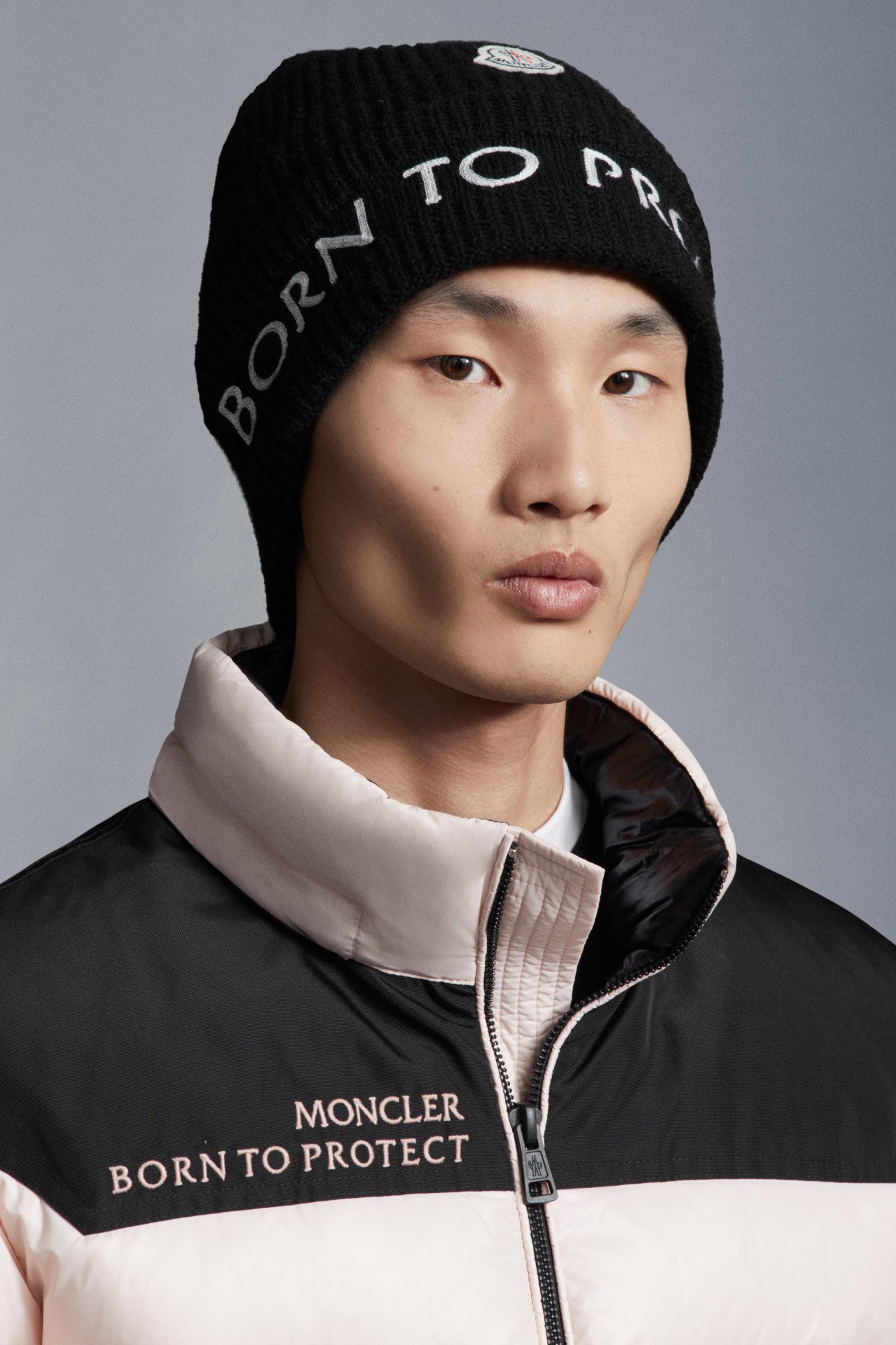 English Rib Knit Beanie - Beret, Black